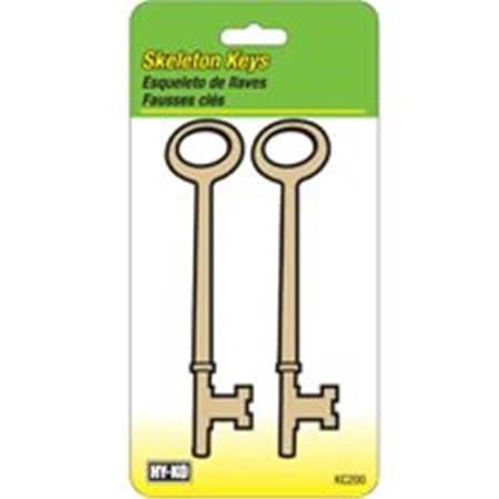 Hy-Ko Hy-Ko Products KC200 Notched Skeleton Key 2 Pack 4976148